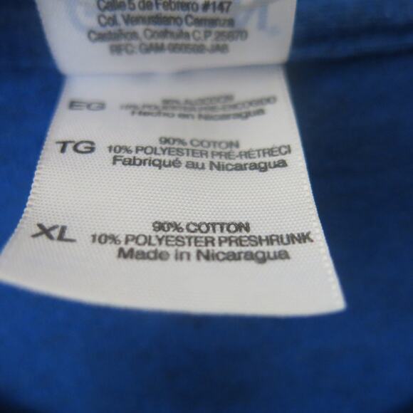 ST MARTIN  "I'm So Old..." T Shirt Size XL Short Sleeve Funny Gag Blue Casual - Picture 7 of 7